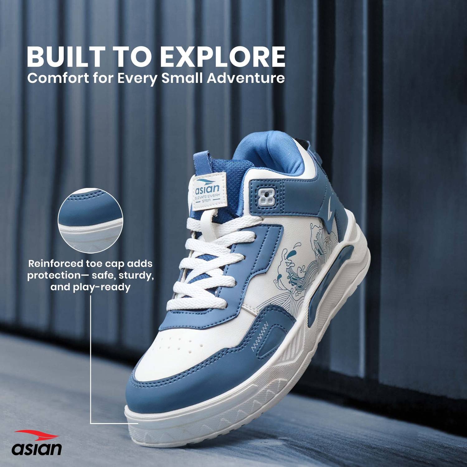 Asian NEXUS-11 Men's Sneakers - Image 5