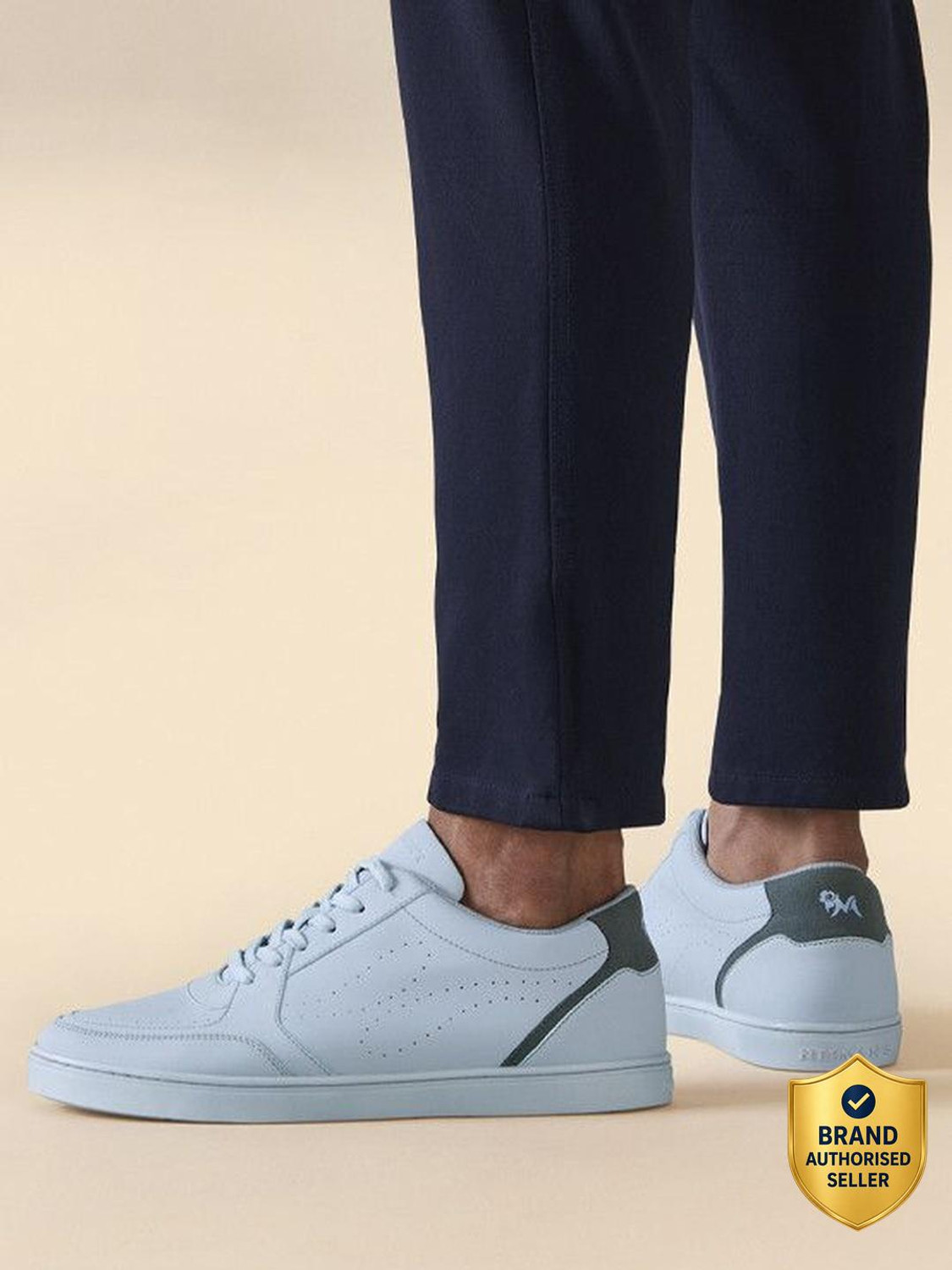 Image of Neemans Casual Pop Sneaker Casual Shoes for Men | Comfortable, Trendy and Stylish Sneakers For Men (Blue, 7)