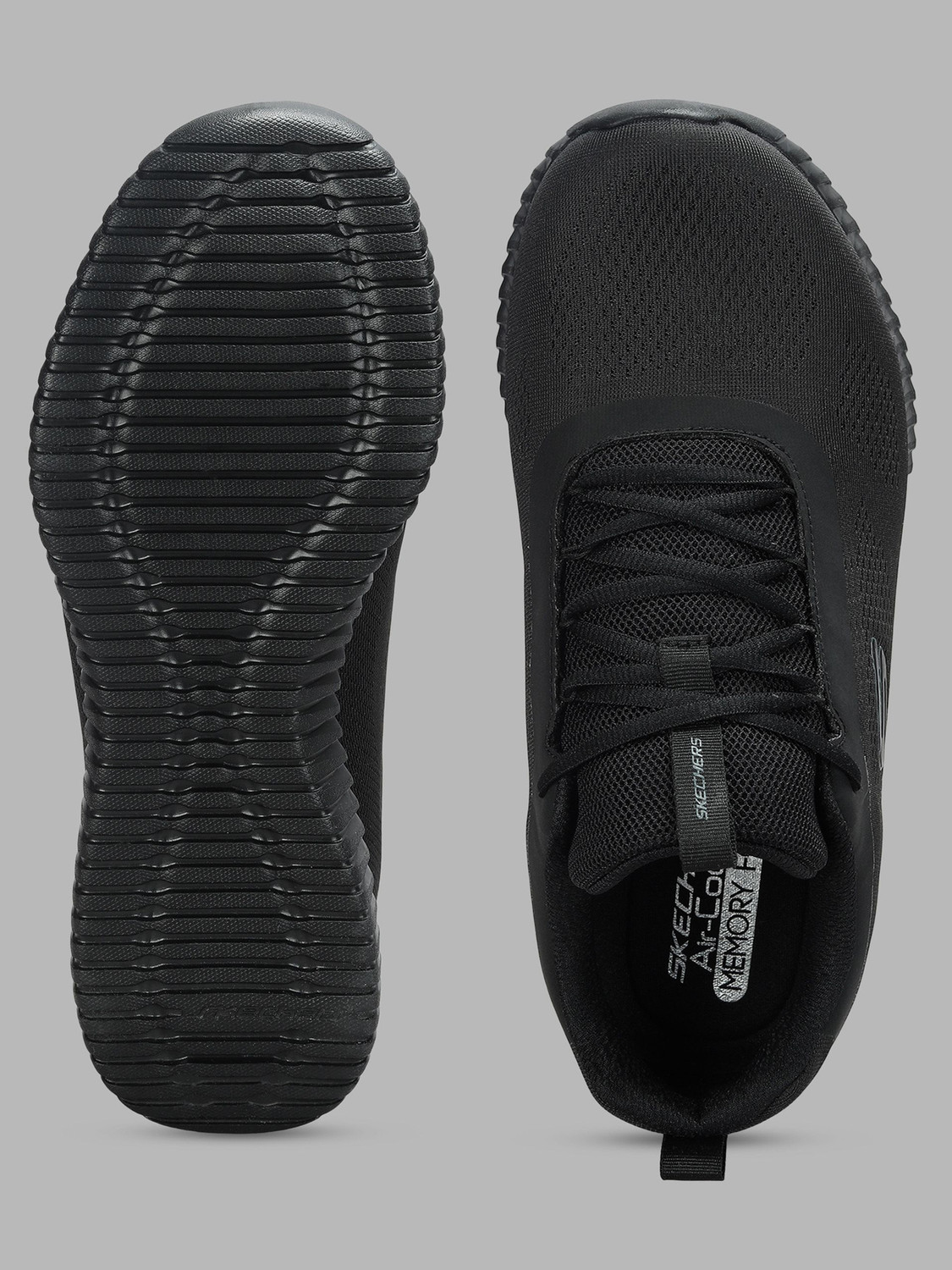 Image of Skechers ELITE FLEX Sneakers For Men (Black, 7)