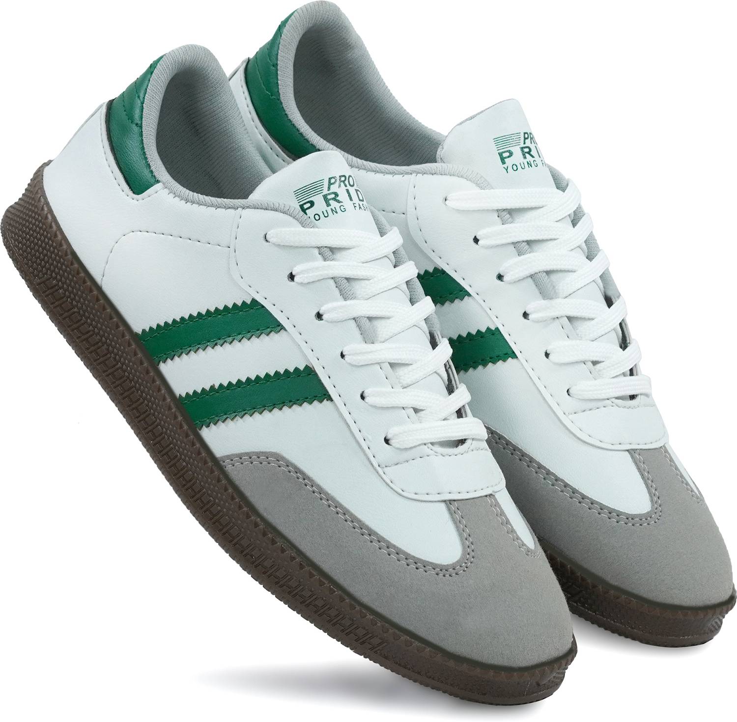 PROPRIDE Young Fashion Green Sneakers For Men - Image 2