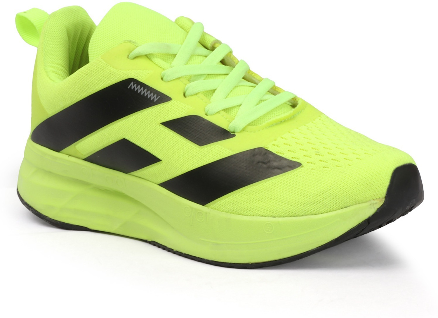 Image of BLACKTOWN Dedo Neon Glide Lightweight Running Sports Shoes Sneakers For Unisex