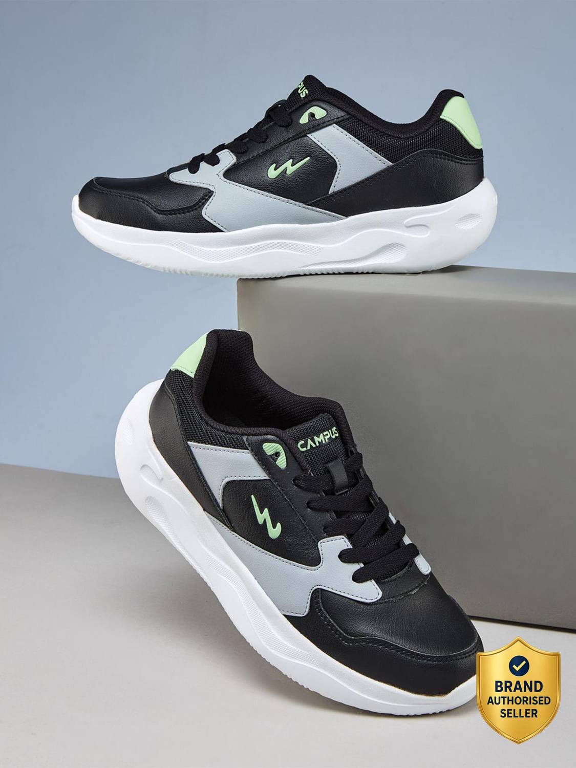 CAMPUS OG-35 Men Black Sneakers - Image 1