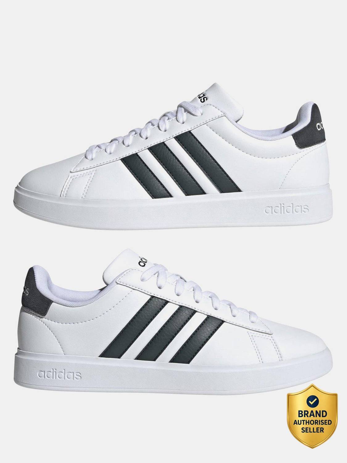 Adidas Grand Court 2.0 Men's White Sneakers - Image 1