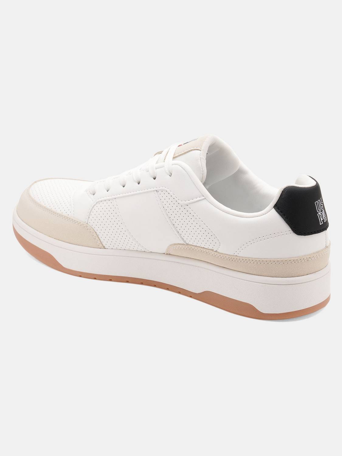 U.S. POLO ASSN. Men's White Sneakers - Image 3