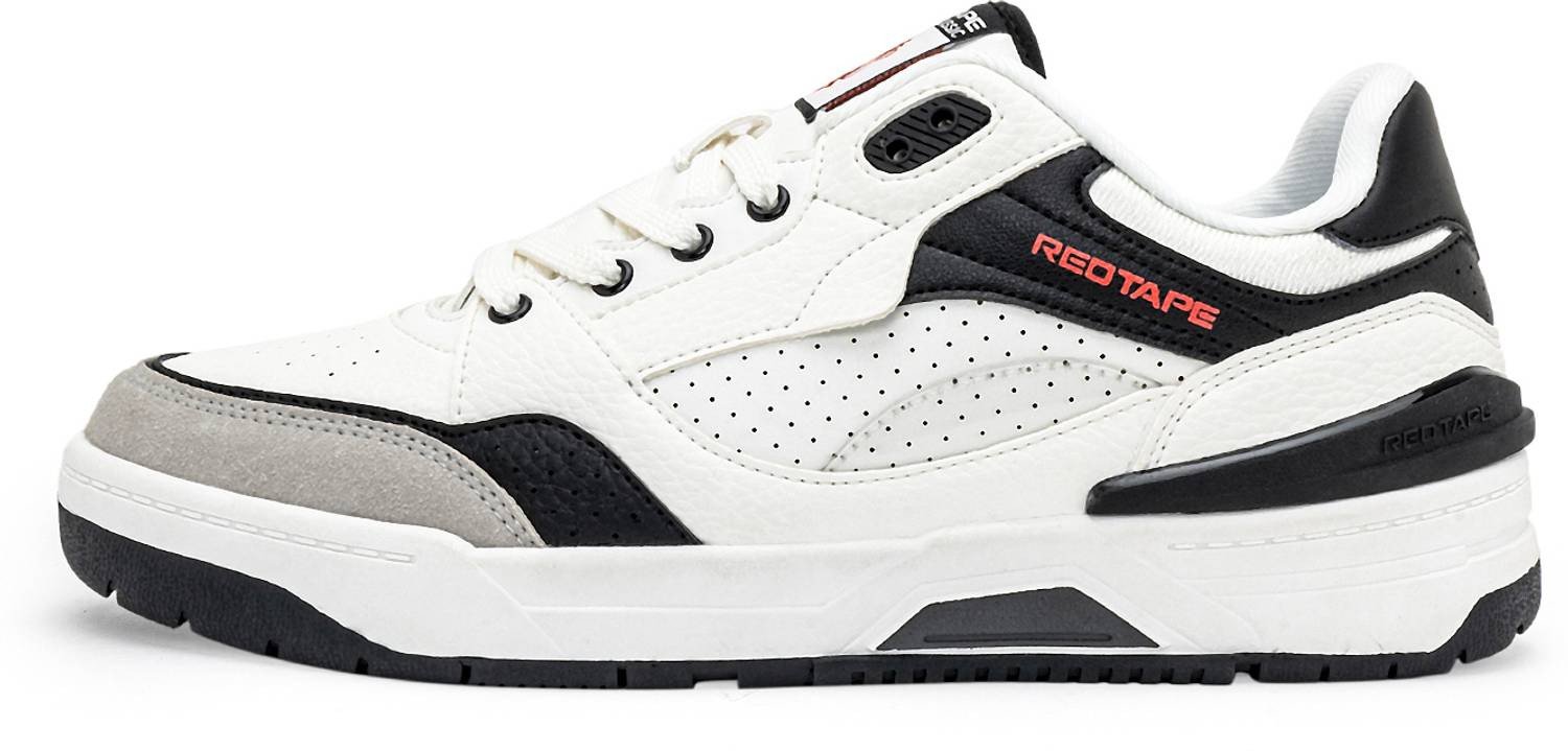 RED TAPE Black and White Men's Shoes - Image 3
