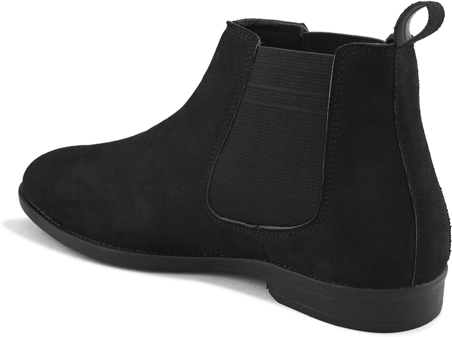 Image of Roadster Black Casual Boots For Men Boots For Men