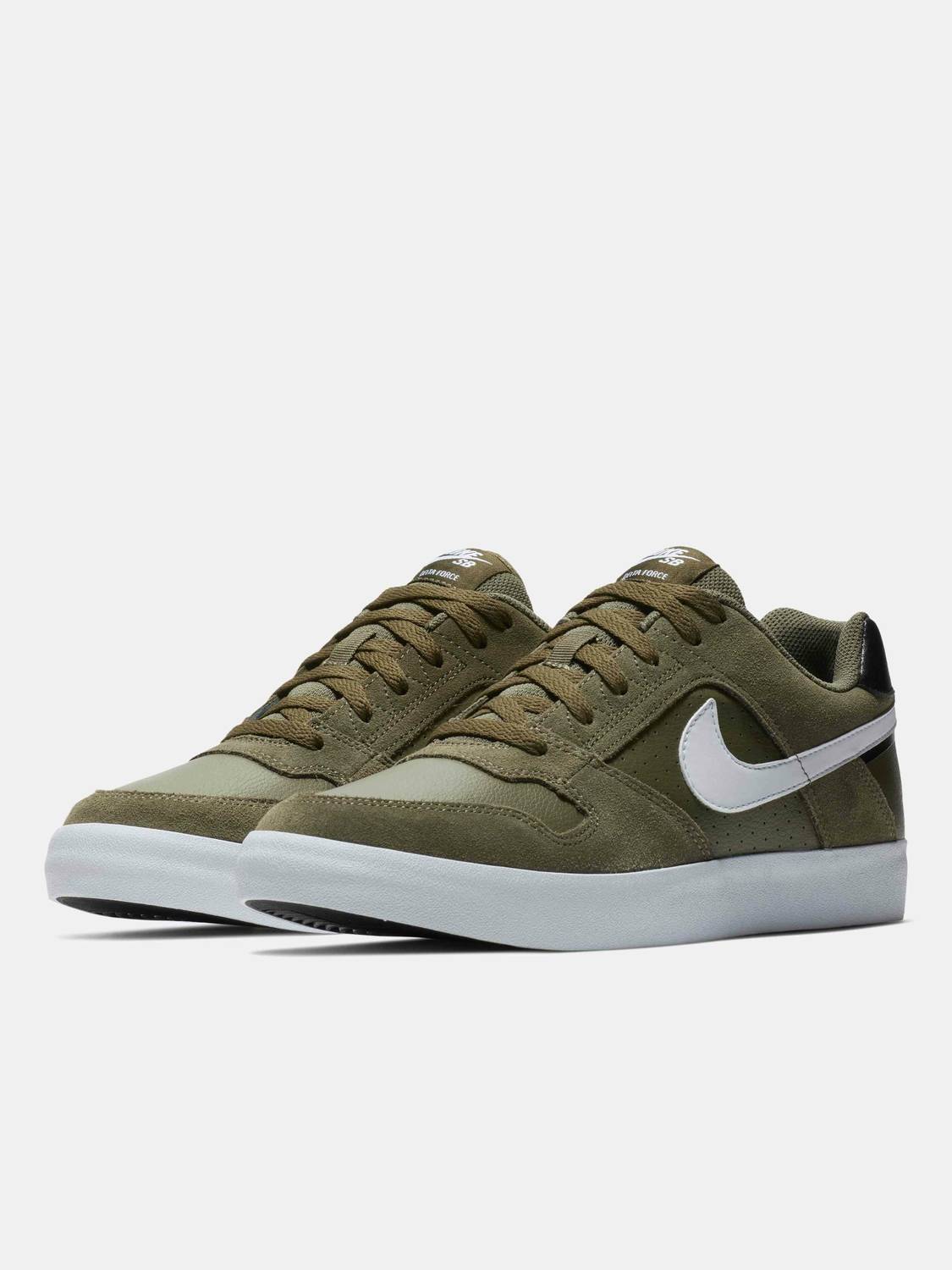 NIKE SB Delta Force Vulc Men's Green Sneakers