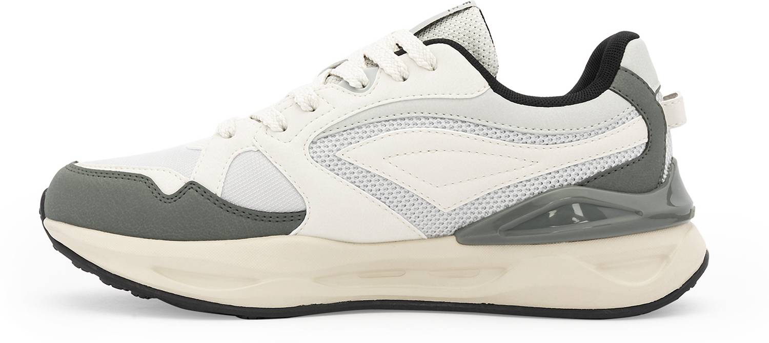 RED TAPE Grey Green Low Cut Casual Shoes - Image 3