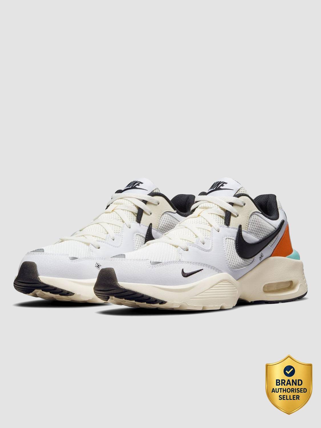 NIKE Air Max Fusion White Men's Sneakers - Image 1