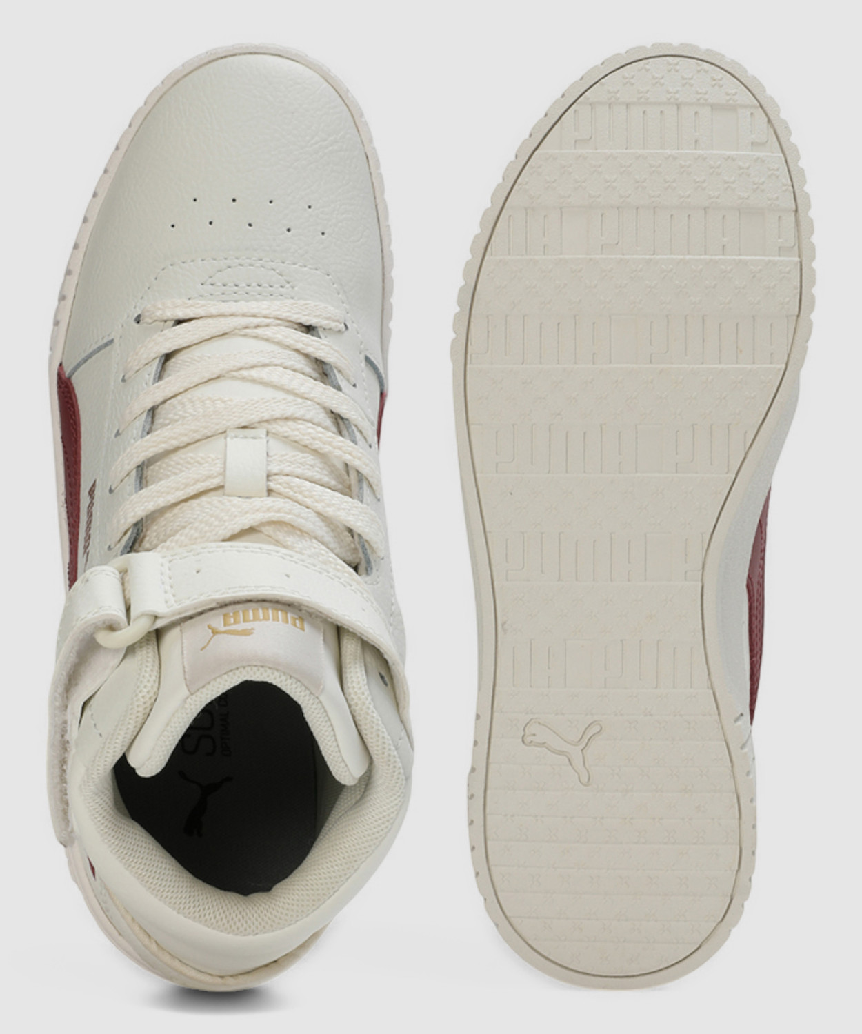 Image of PUMA Carina 2.0 Mid Sneakers For Women