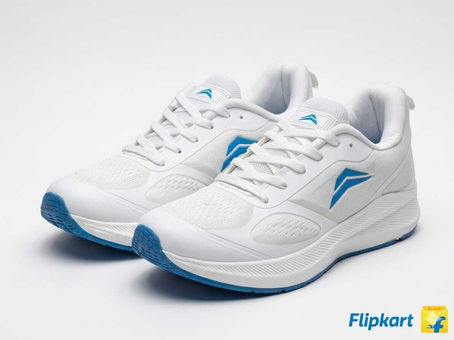 Image of richerson Richerson White Knitting Ultra-Lightweight Sports Shoes, Running shoes Running Shoes For Men
