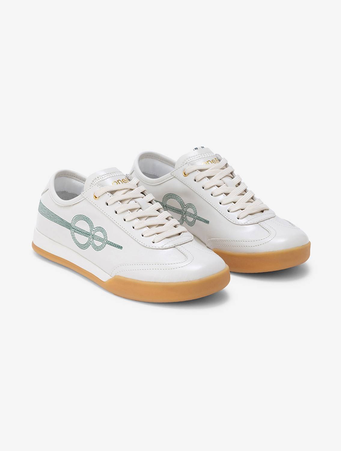 one8 Seam XVIII OG White Sneakers - Image 4