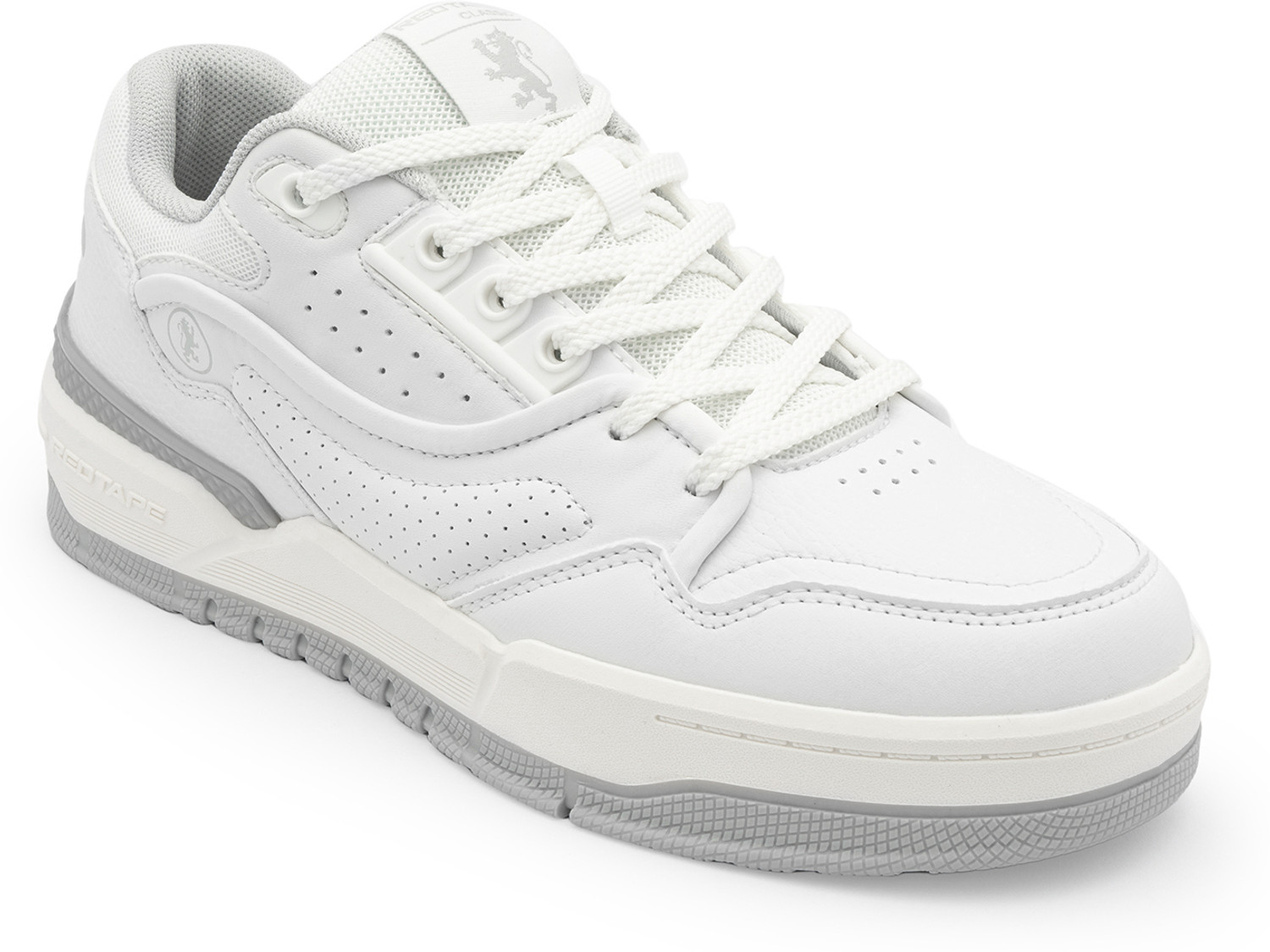 Image of RED TAPE Low Cut Sneaker for Men in White Grey | Sneaker Sneakers For Men