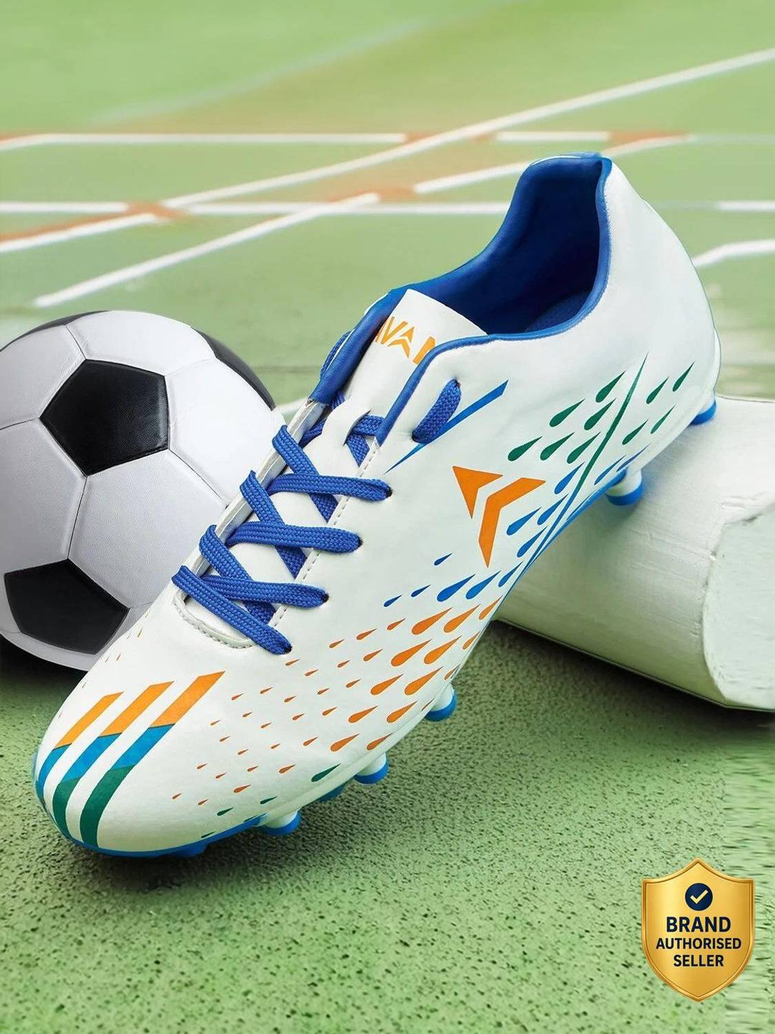 AVANT FreeKick Football Shoes - Cushioned Insoles, Rubber Studs, Anti Skid Football Shoes For Men
