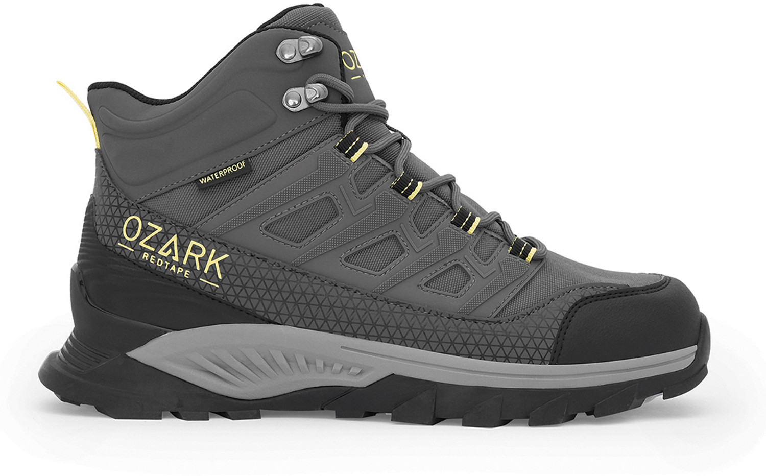 Image of Ozark By Red Tape High-Top Outdoor Hiking & Trekking Shoes For Men