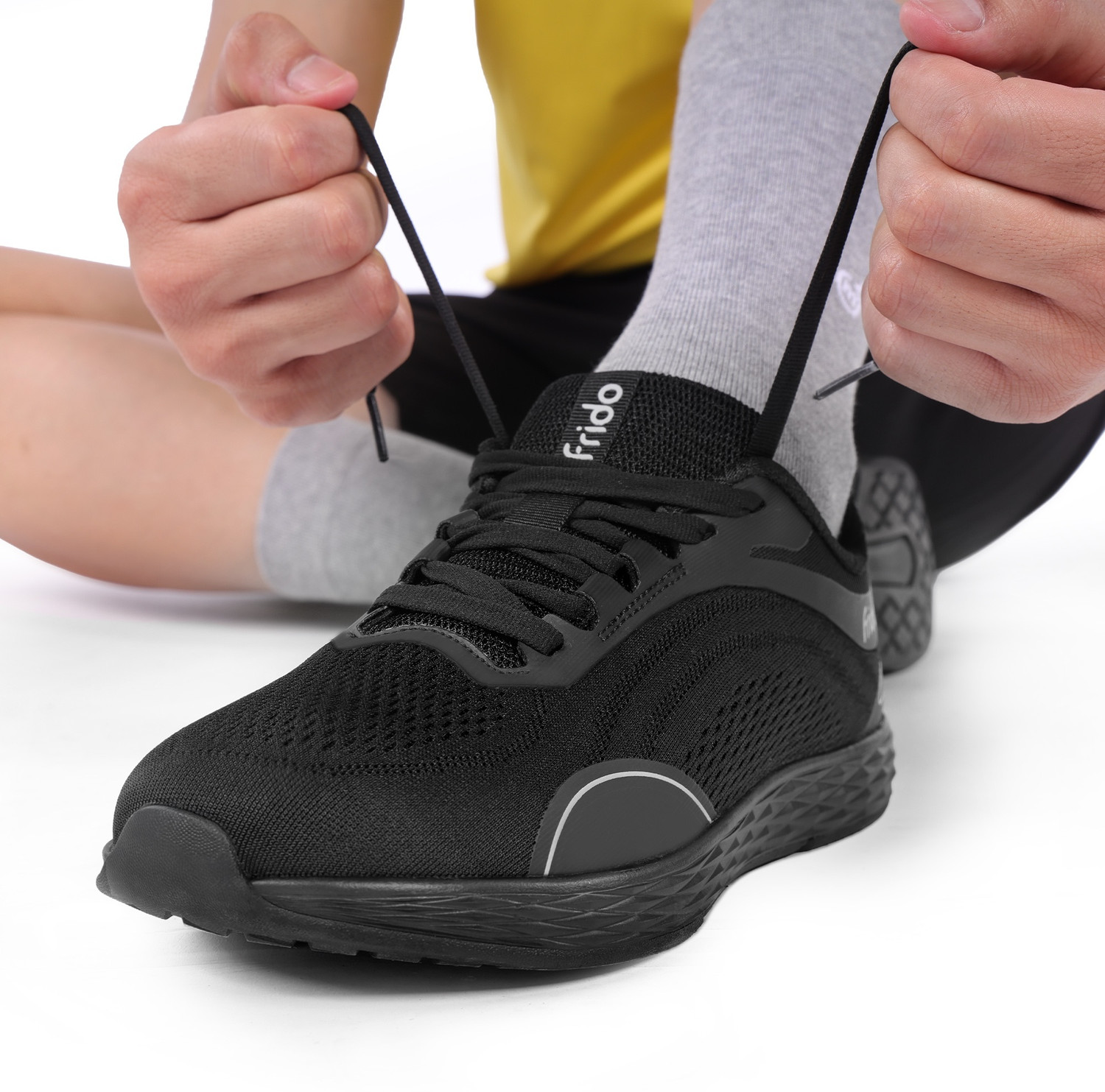 Image of Frido Active Walking Shoes | Zero-Drop Sole with Wide Toe Box for Natural Movement Walking Shoes For Men
