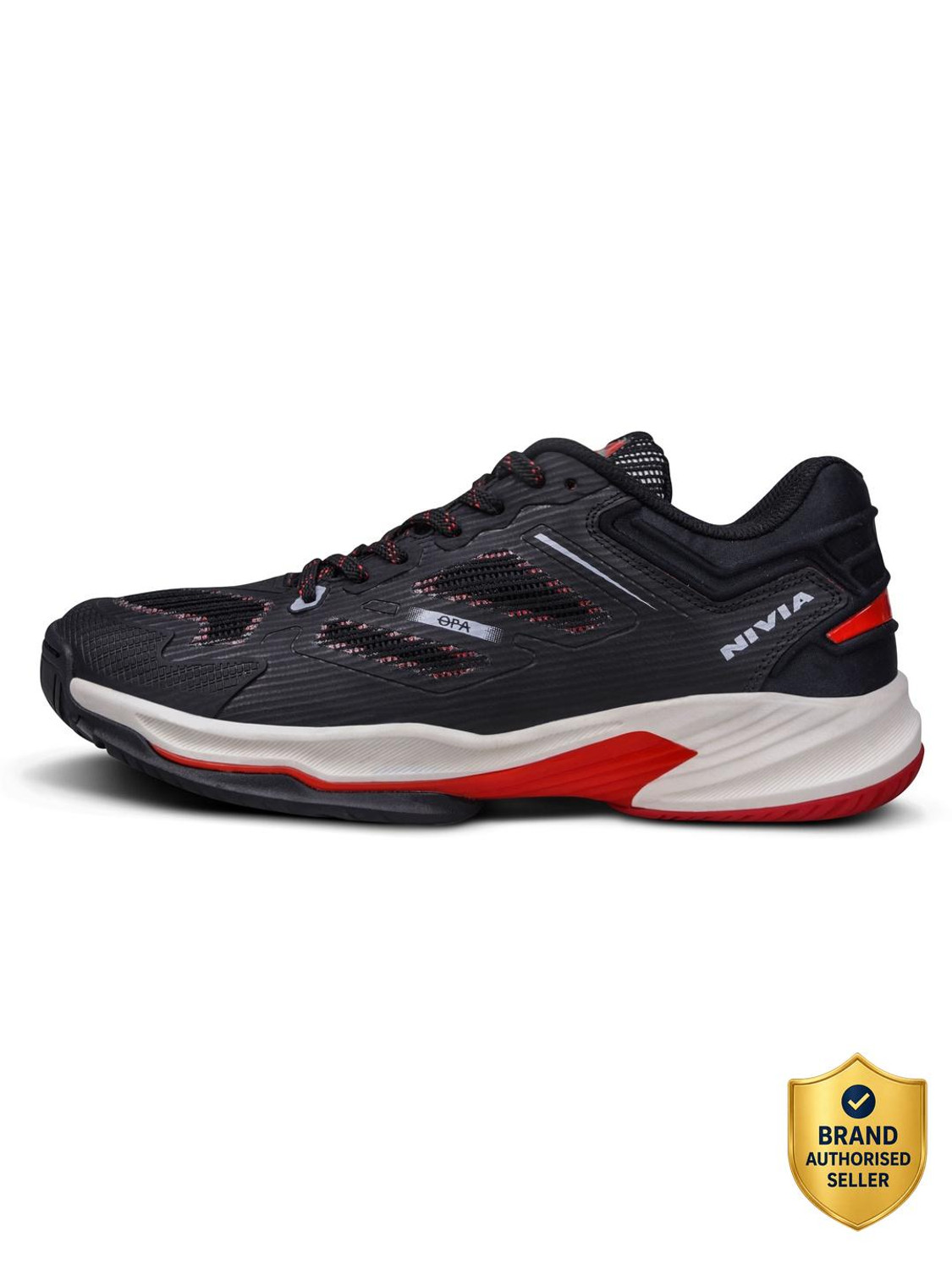 Image of NIVIA OPA Pickleball, Mesh Upper, Rubber Non-Marking Shoes for Indoor /Outdoor Court Tennis Shoes For Men