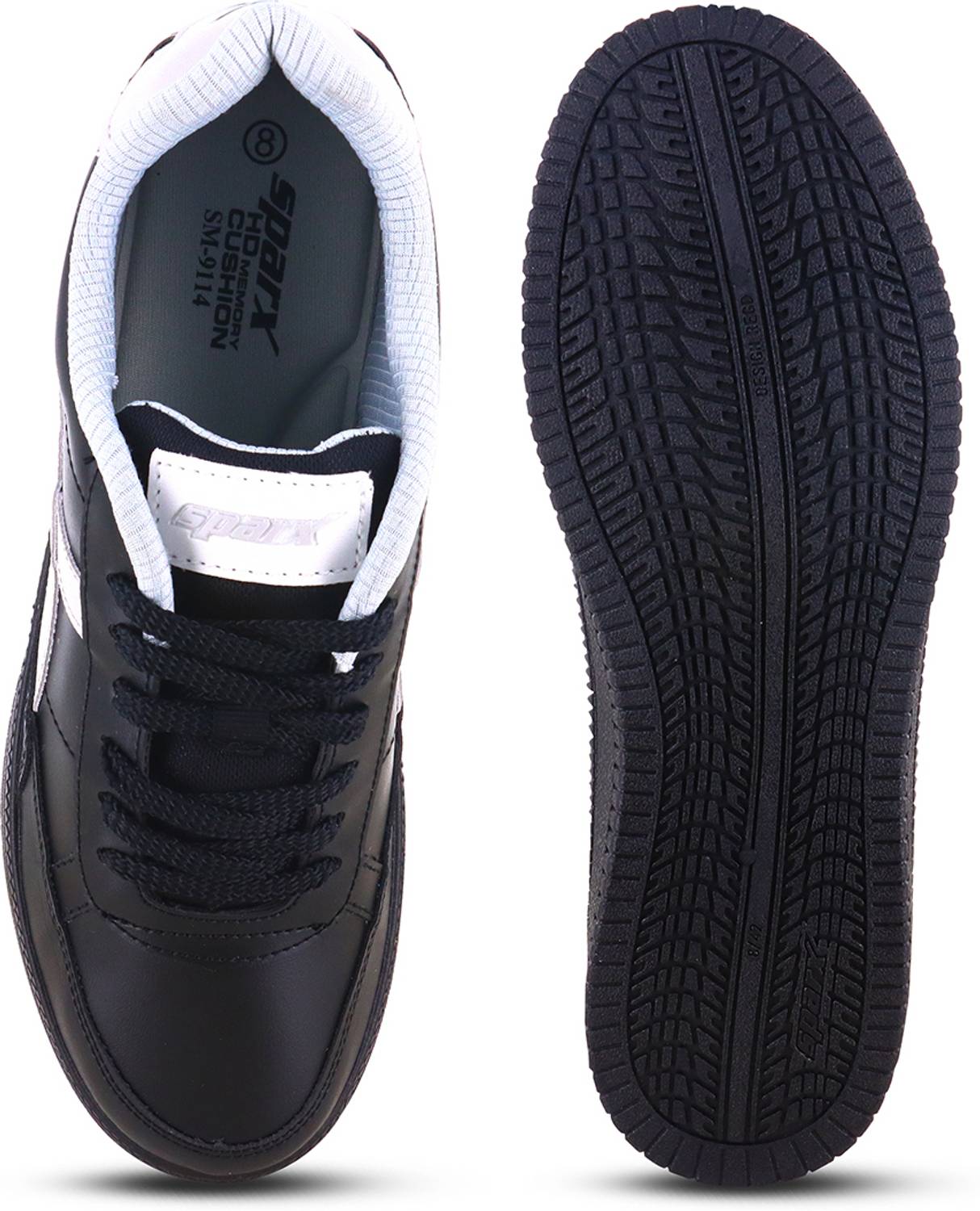 Sparx SM 9114 Black Men's Sneakers 114 g - Image 2
