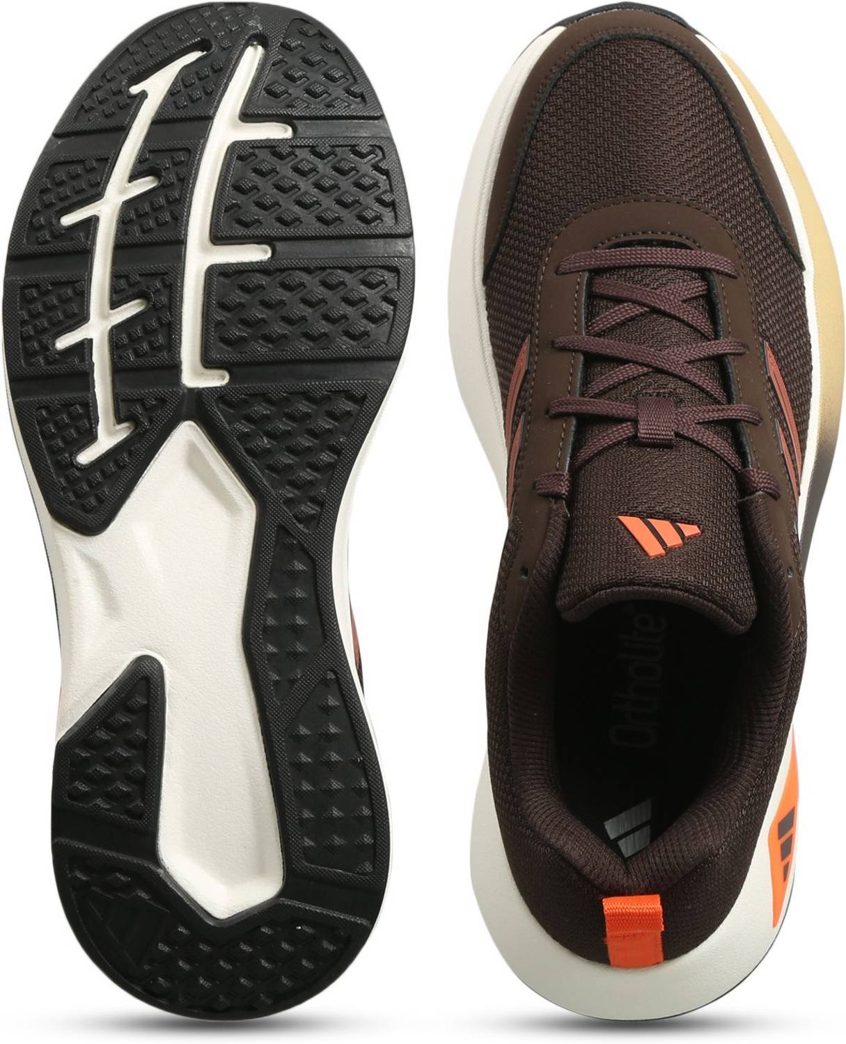 Adidas Zapcore M Running Shoes for Men Brown - Image 4