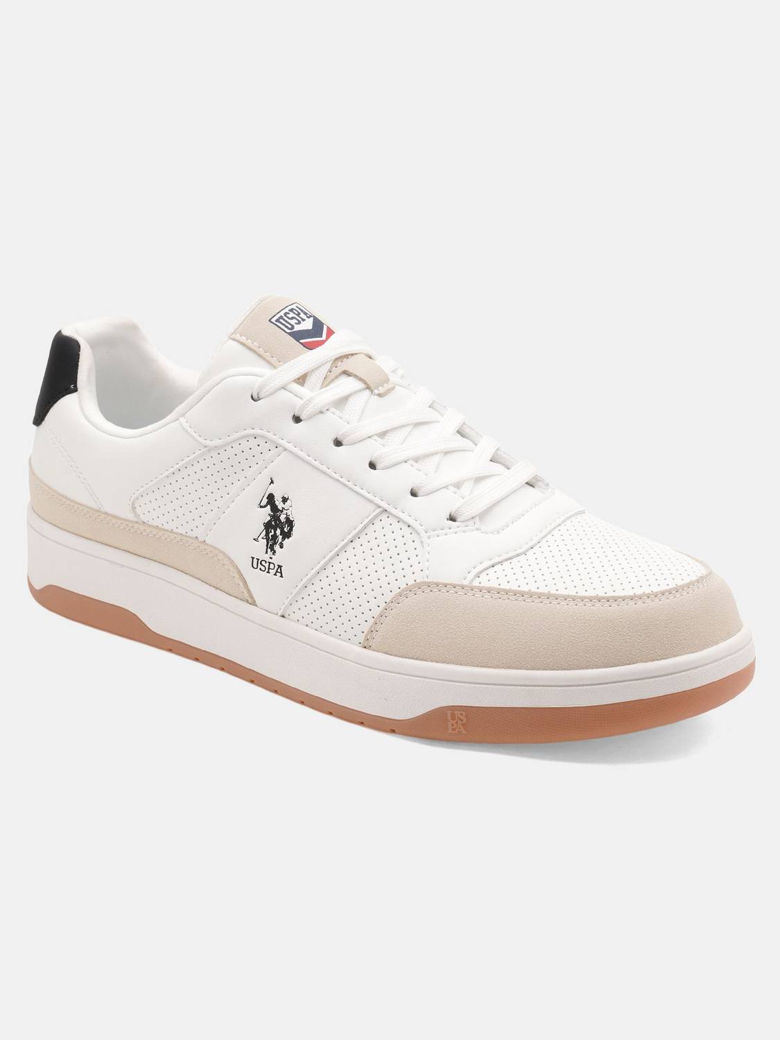 U.S. POLO ASSN. Men's White Sneakers - Image 2
