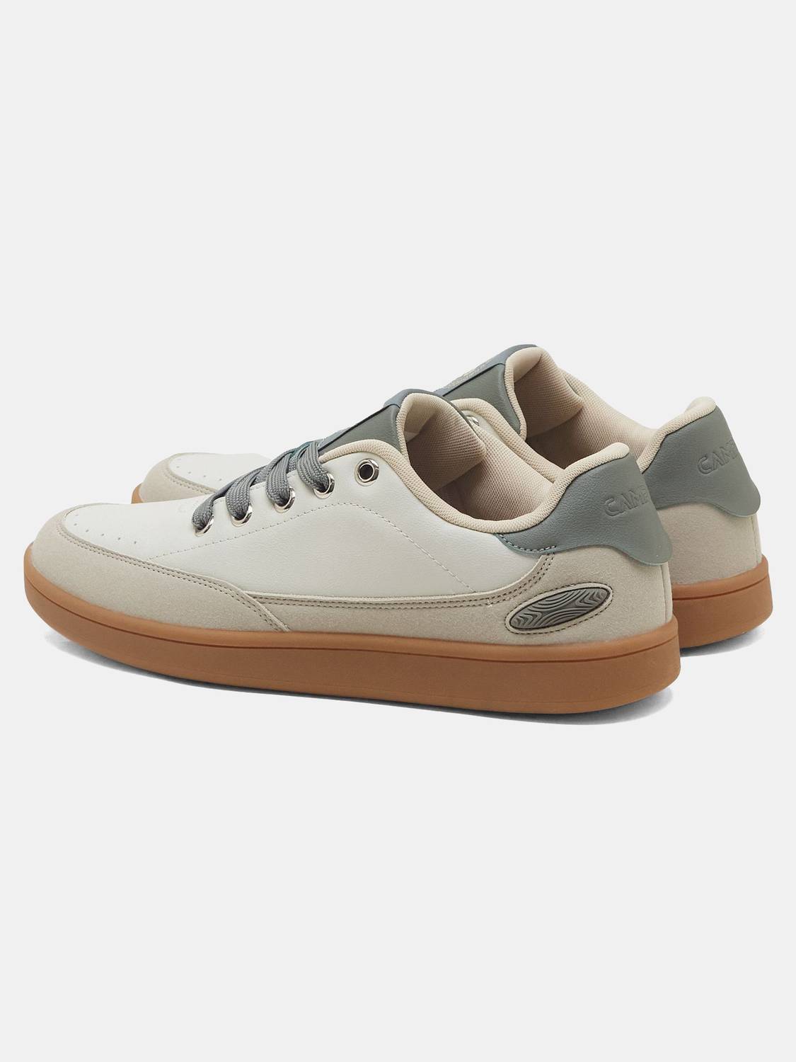 CAMPUS DRIPP White Men's Sneakers - Image 3