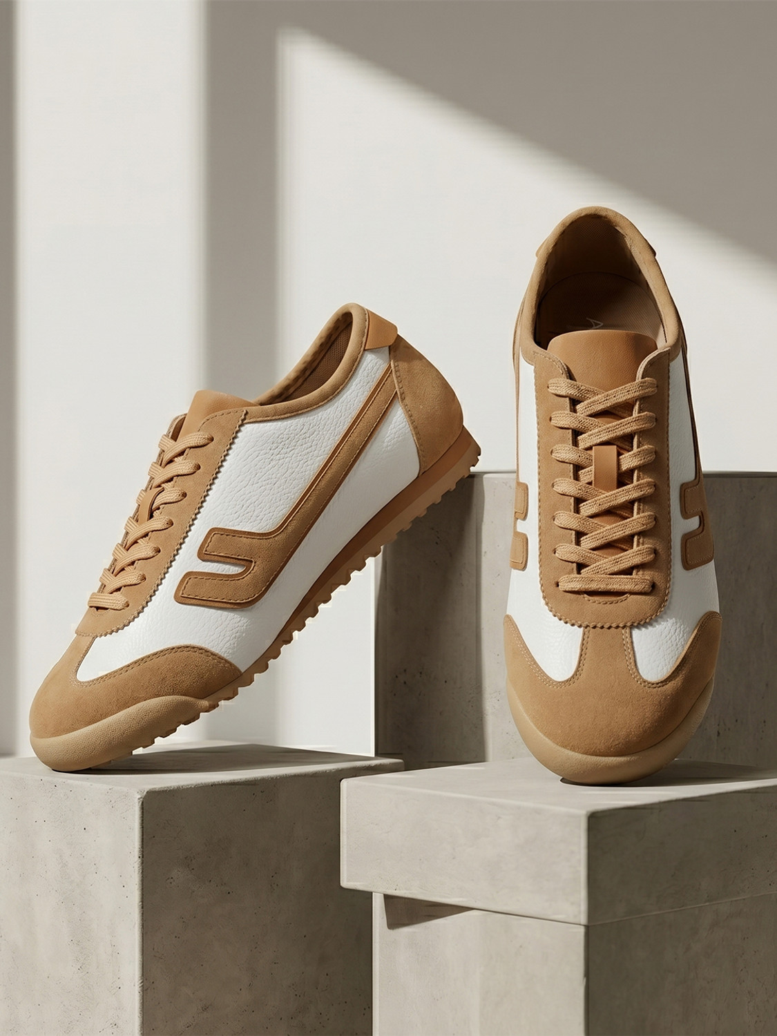 Image of CANTABIL Cantabil Colourblock Casual Sneakers for Men l Lightweight with Cushioned Insole Sneakers For Men