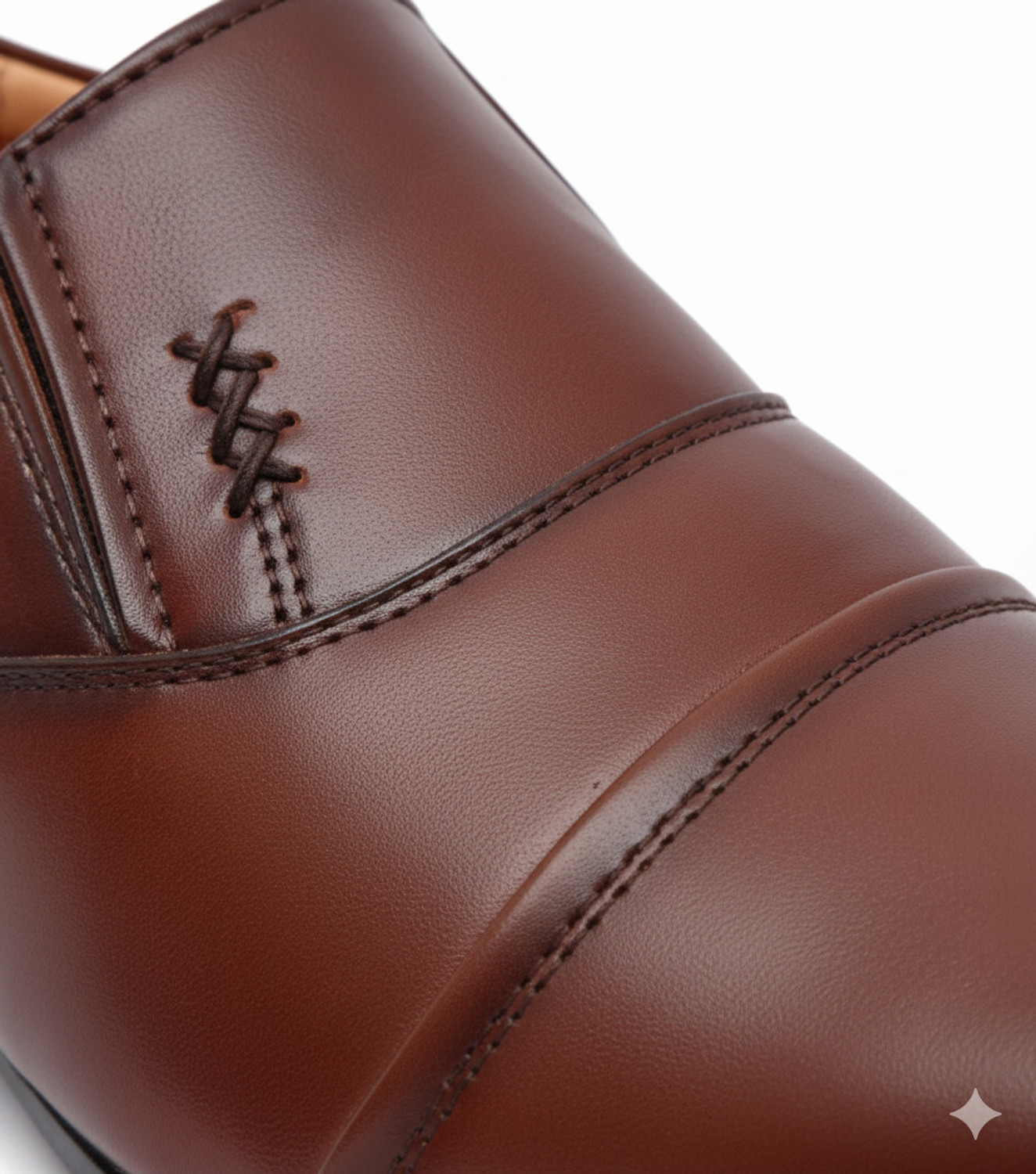 Image of kickonus Brown Slipon Officewear Dailywear Formal Mocassin For Men