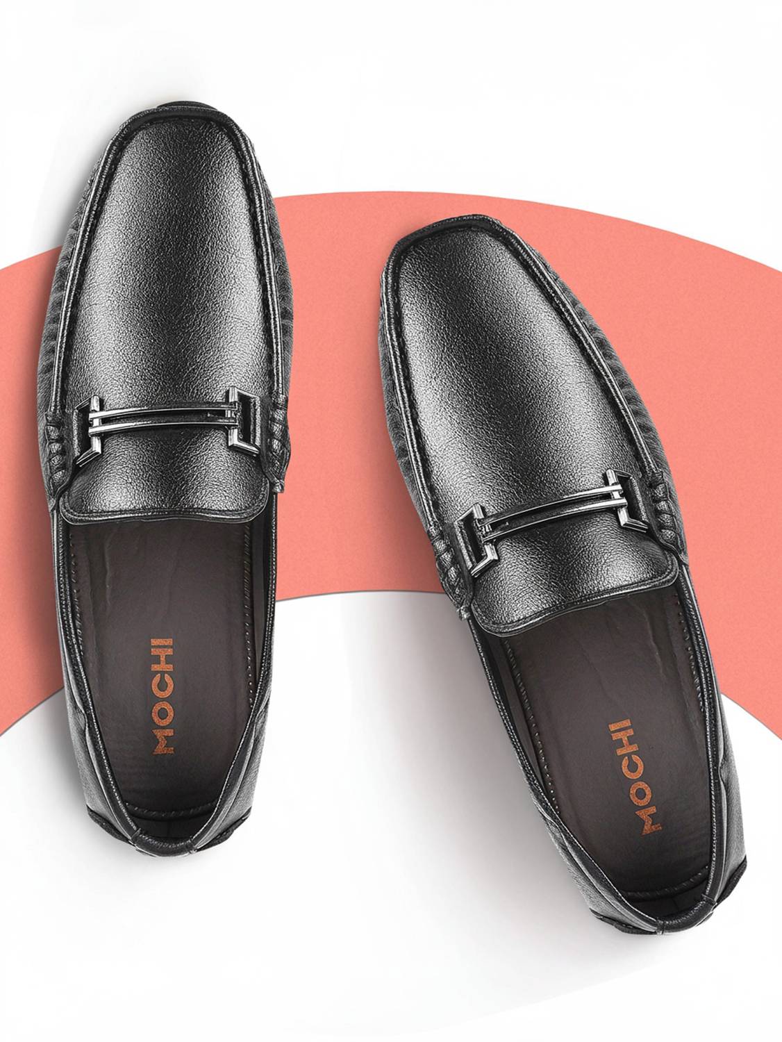 Mochi Leather Loafers For Men Mochi Loafers Casual Shoes Buy  display picture 1