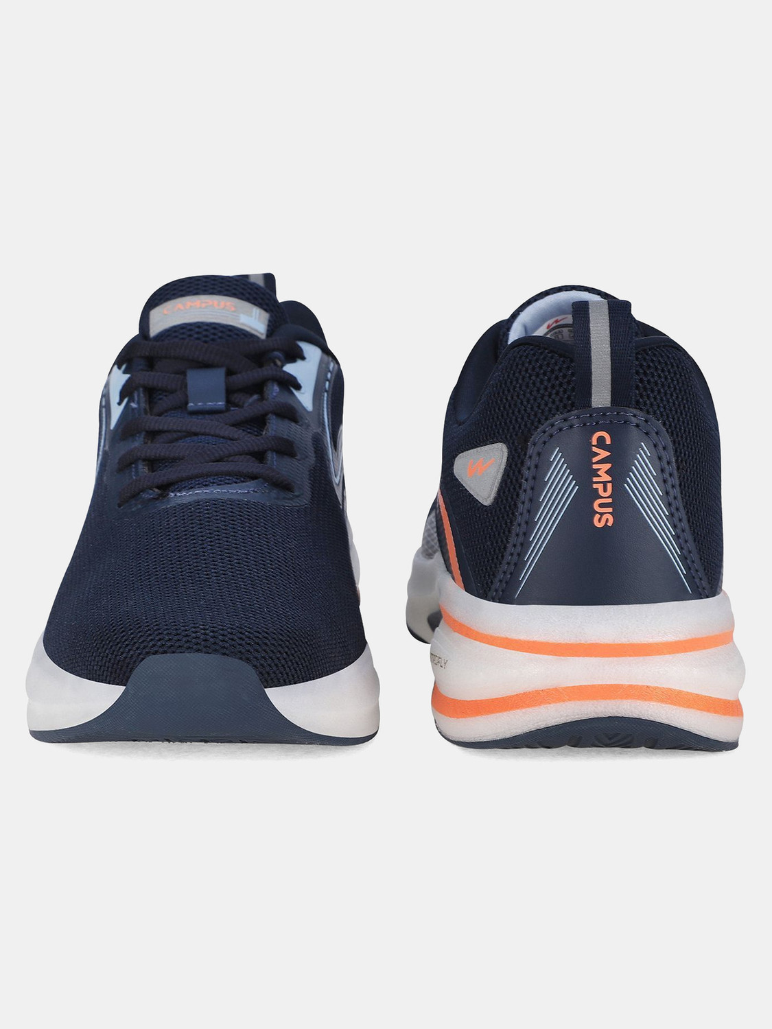 Image of CAMPUS REBEL Men's Sports Shoes | Breathable Mesh Upper with Nitrofly Tech | Lace-Up Running Shoes For Men