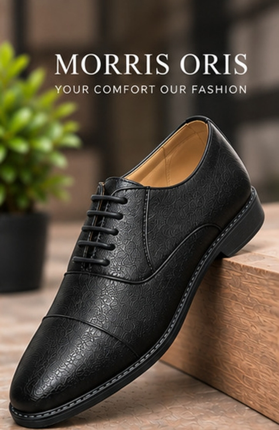 Image of MORRIS ORIS Casuals For Men (Black, 12)