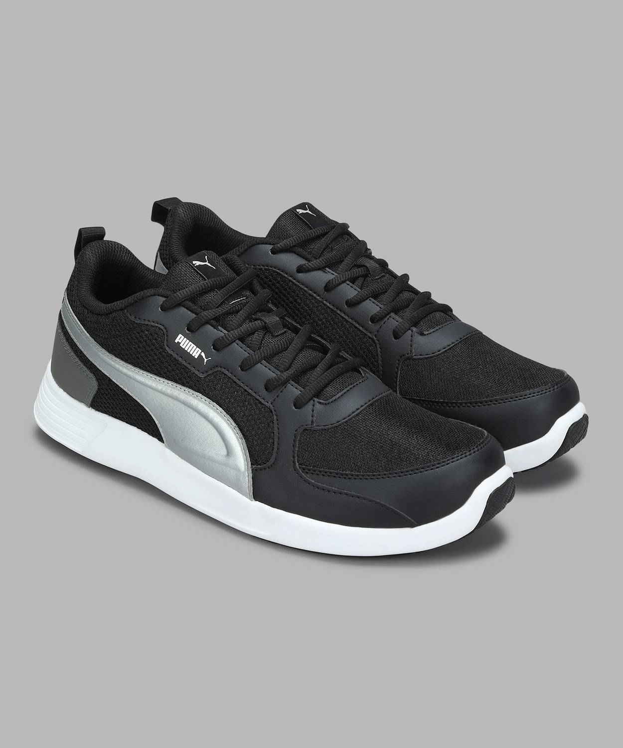 PUMA Princeps Black Walking Shoes For Men - Image 4