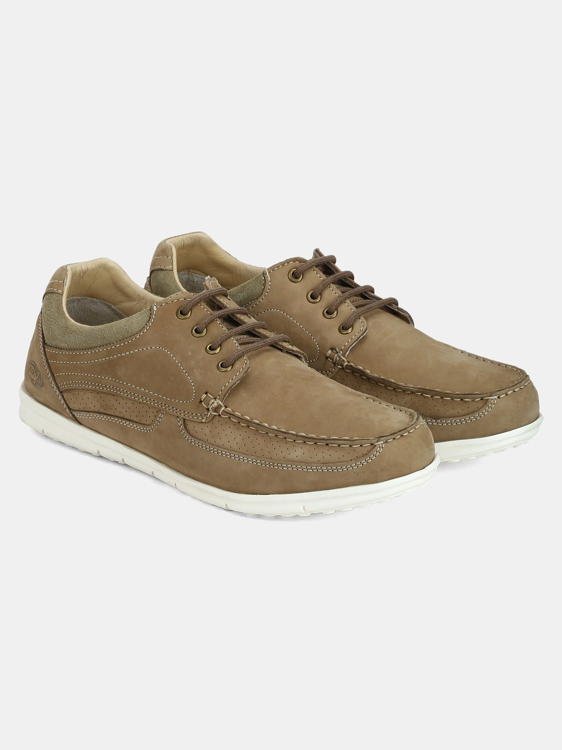 Image of WOODLAND Lace Up Lightweight Breathable Comfortable Daily Use Casuals For Men