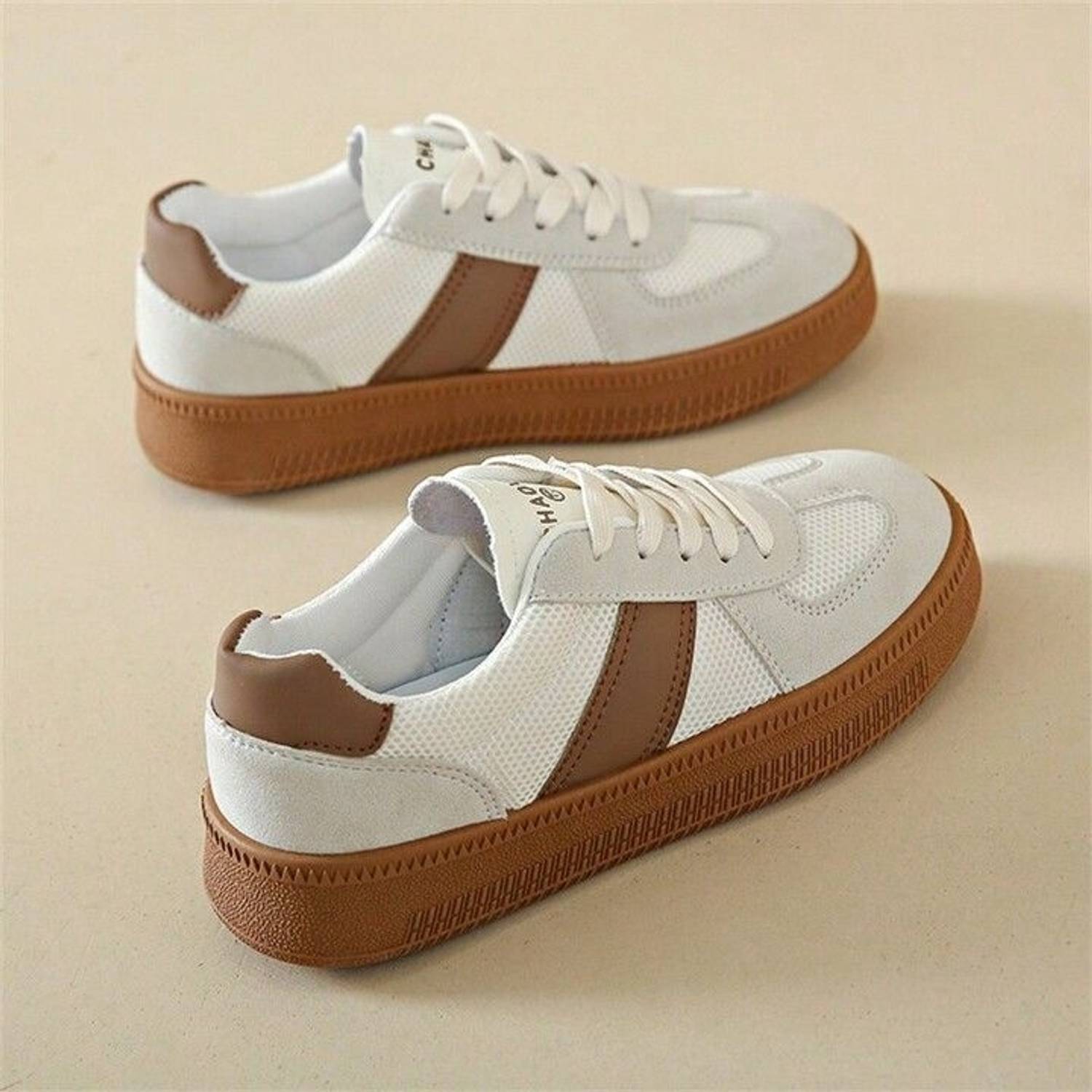 BLANCCY Women White Sneakers - Image 2