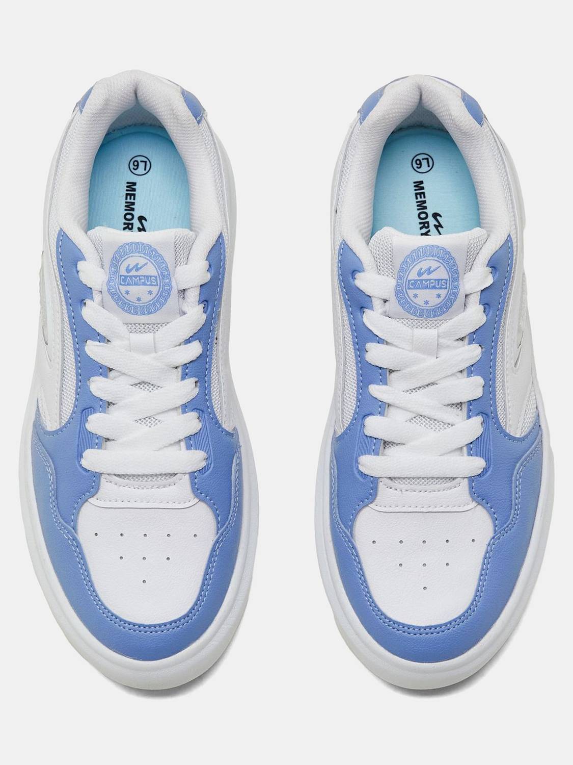 Campus Mighty Women's White Sneakers - Image 4