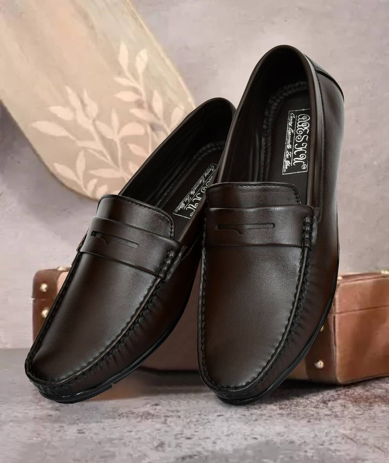 Aaeshu Black, Brown & Tan Men Loafers Casual & Office Wear Shoes for Men & Boys Loafers For Men