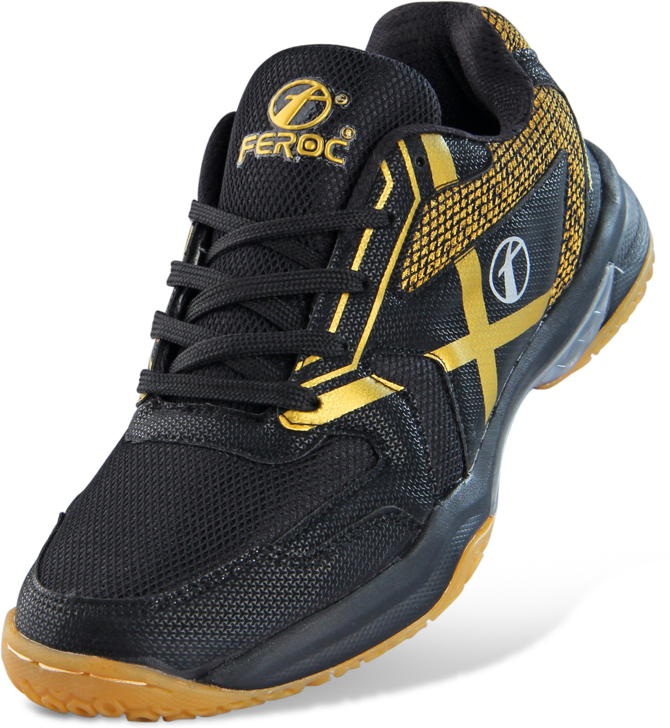 Image of FEROC Classic Non Marking Badminton Shoe for Men Boys Unisex Kids Badminton Shoes For Men