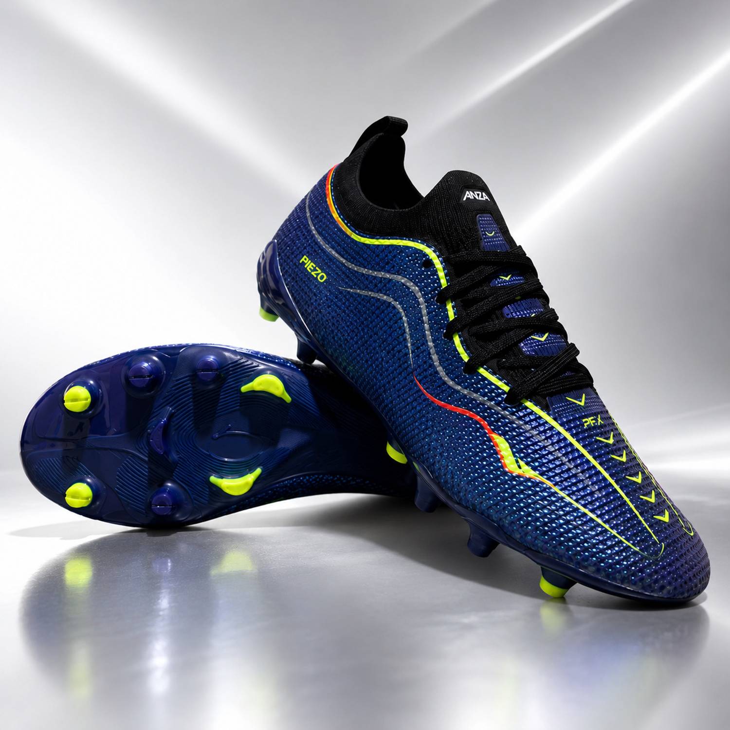 ANZA Pizo Football Shoes Blue