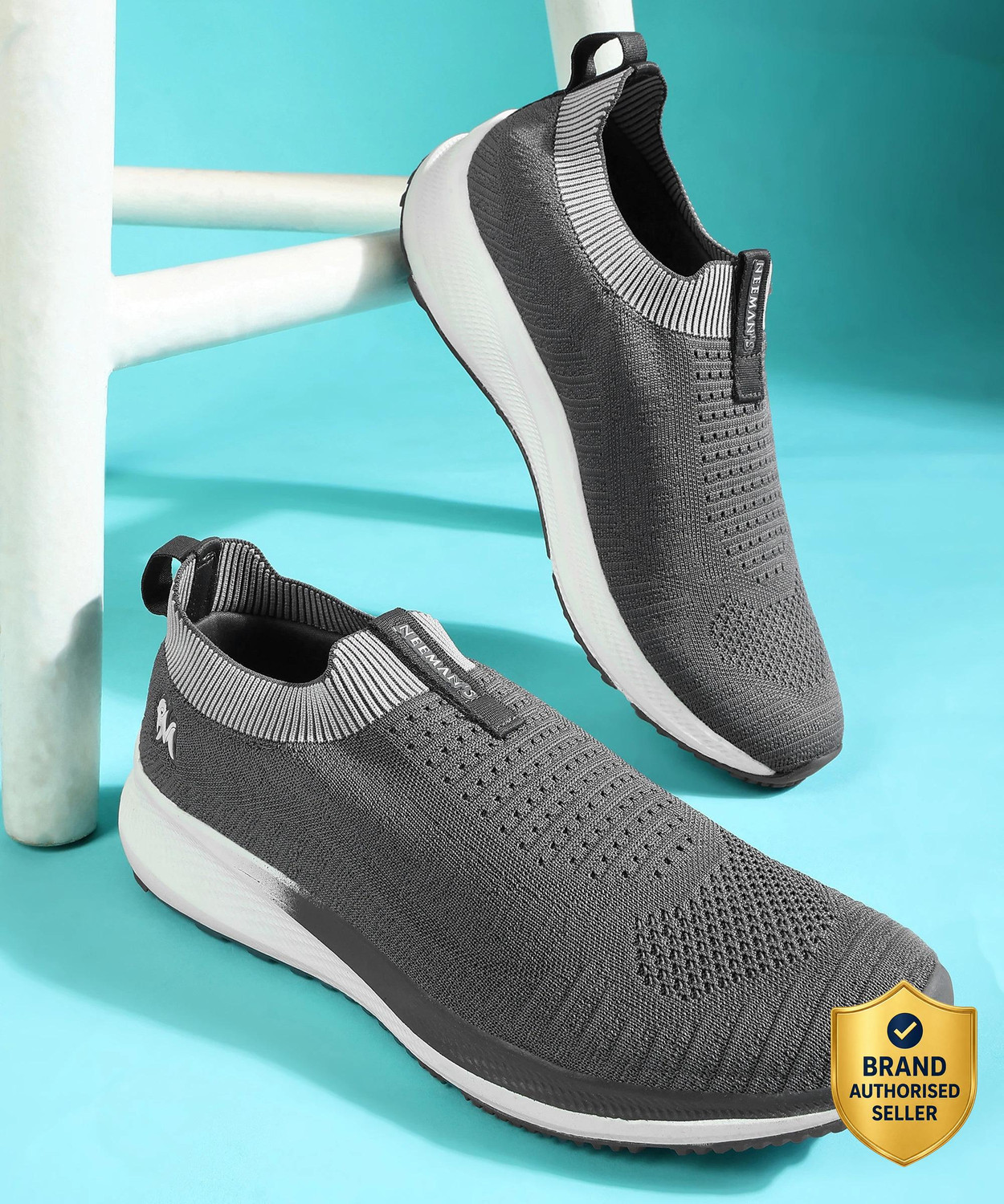 Neemans Grip Fit Slip Ons | Premium & Stylish Walking Shoes For Men