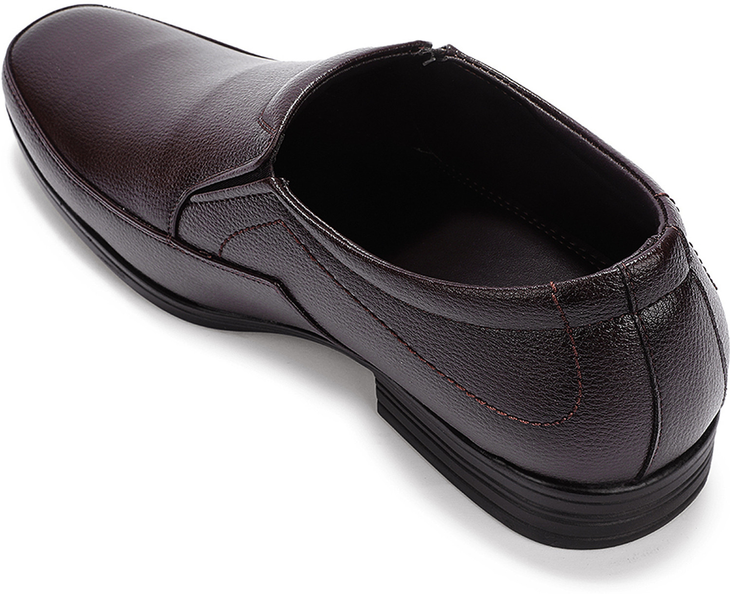Image of LIBERTY Liberty Fortune HML-89E Brown Formal Non Lacing Mocassin Shoes for Men Slip On For Men