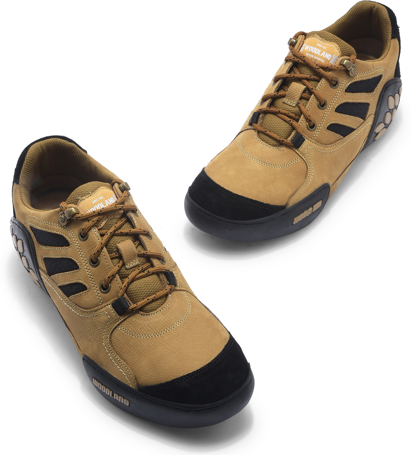 Image of WOODLAND Lace Up Lightweight Breathable Comfortable Daily Use Casuals For Men