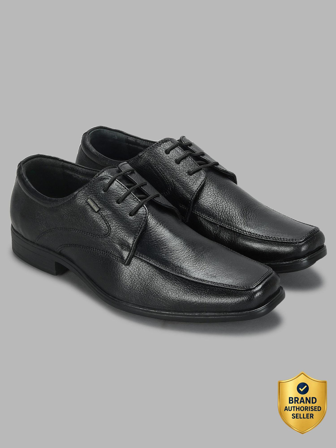 Image of WOODLAND Formal Office Wear Leather Premium Comfortable Lace Up For Men