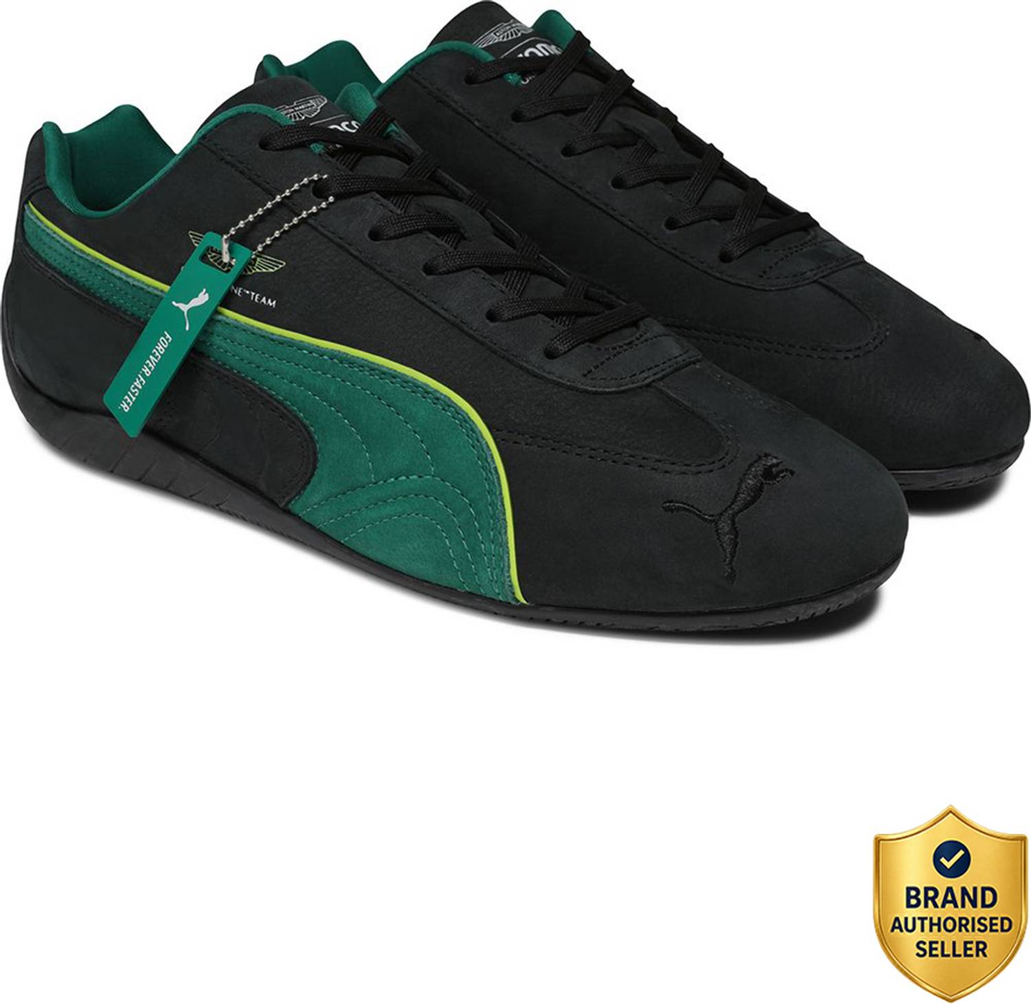 PUMA Aston Martin F1 Speedcat Sneakers (Black)