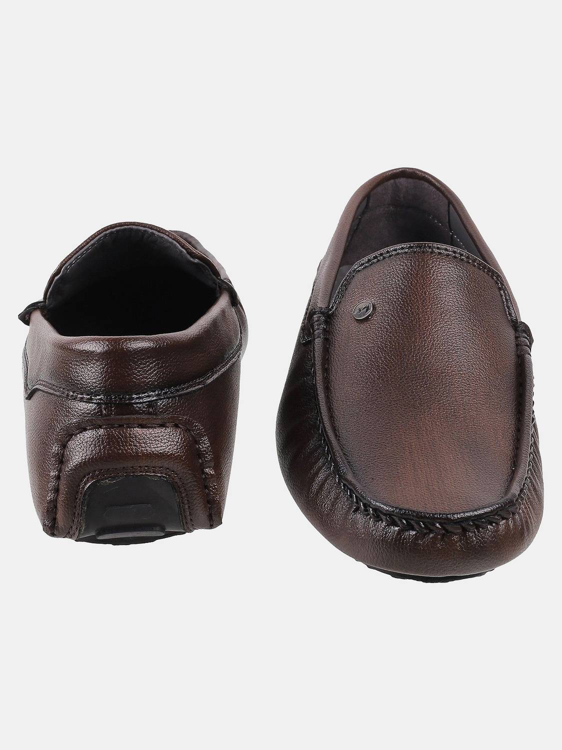 METRO Brown Loafers for Men - Image 2