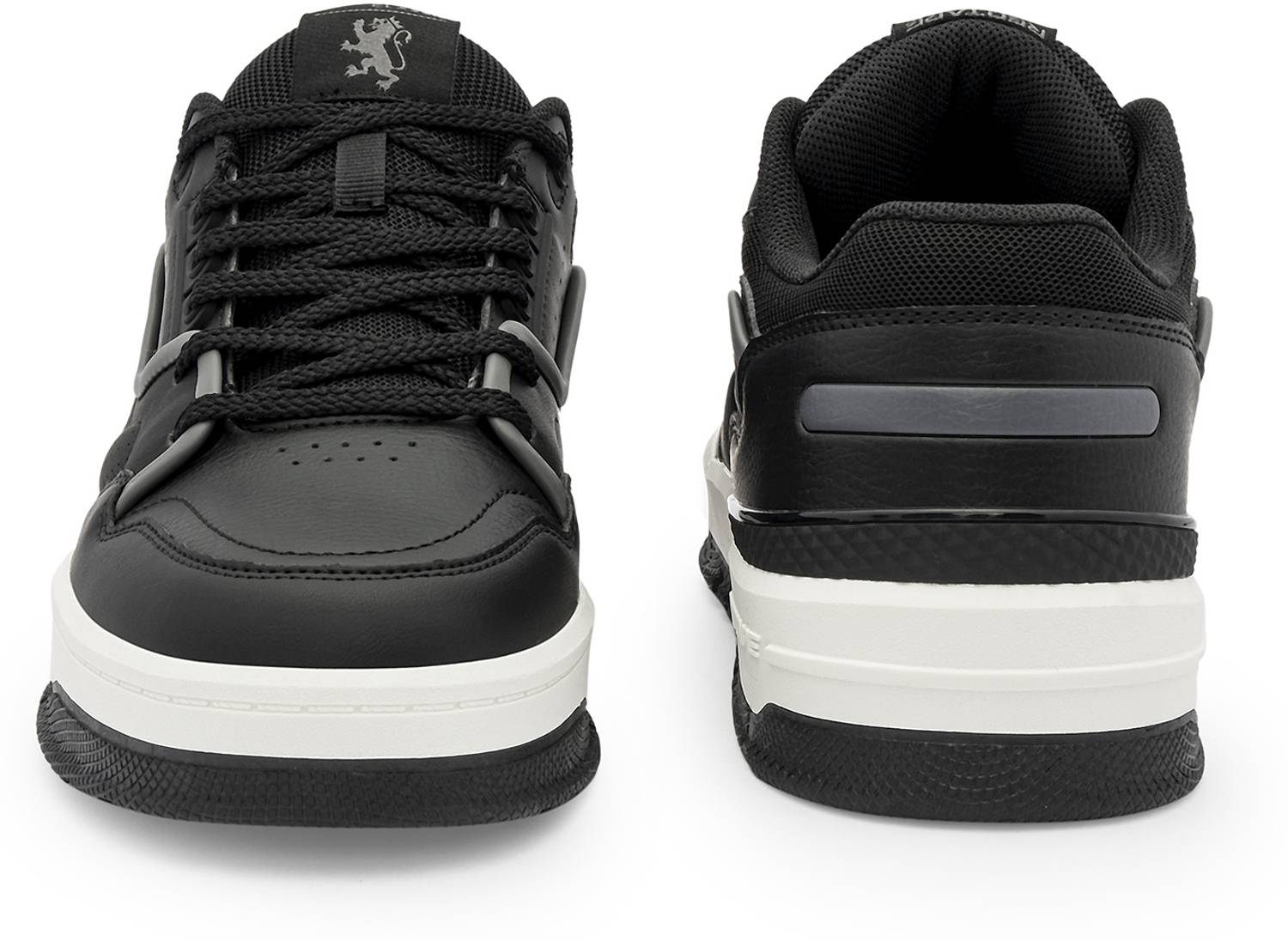 RED TAPE Men's Low Cut Sneaker in Black - Image 4