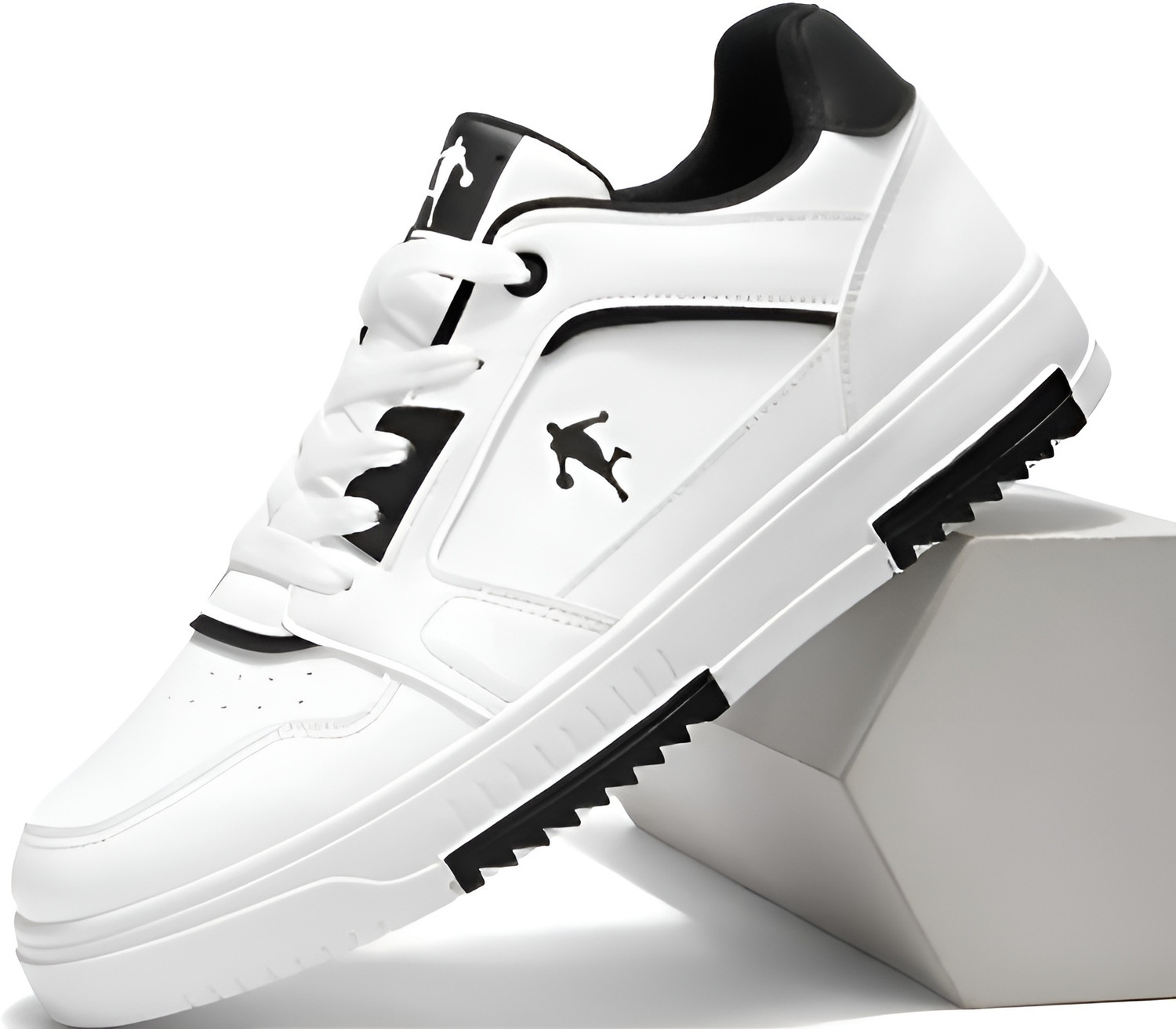 Image of Pocy Shoes White casual sneakers for men and boys Sneakers For Men