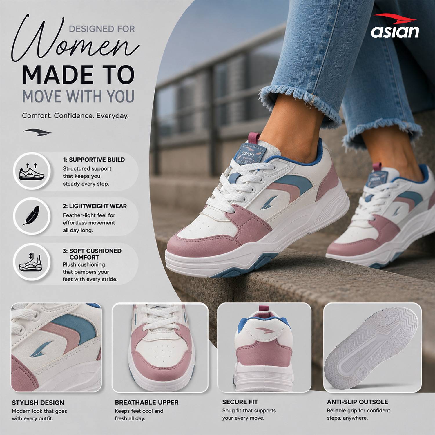 asian Sneakers For Women