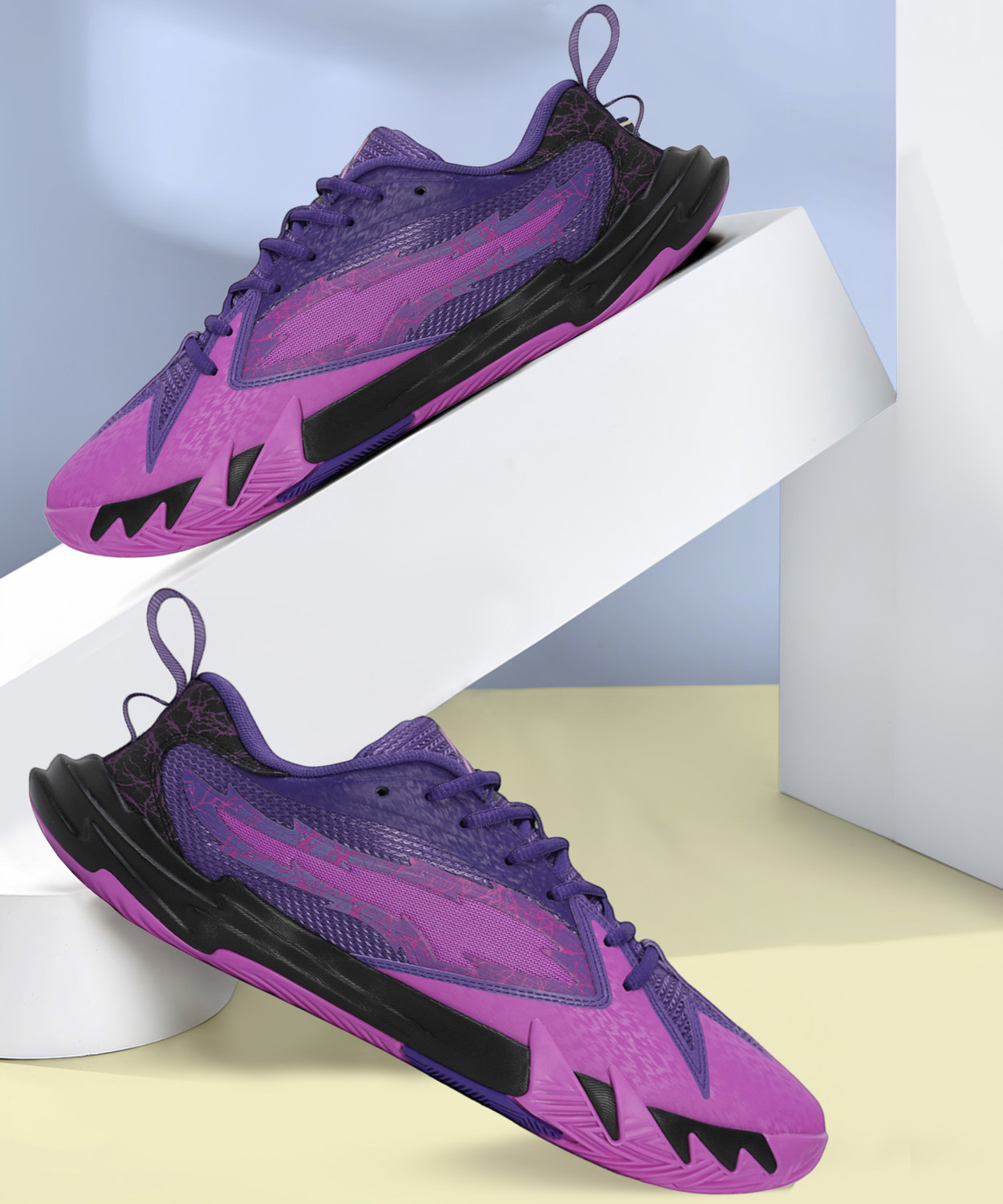 Image of PUMA Scoot Zeros Purple Lightning Basketball Shoes For Men
