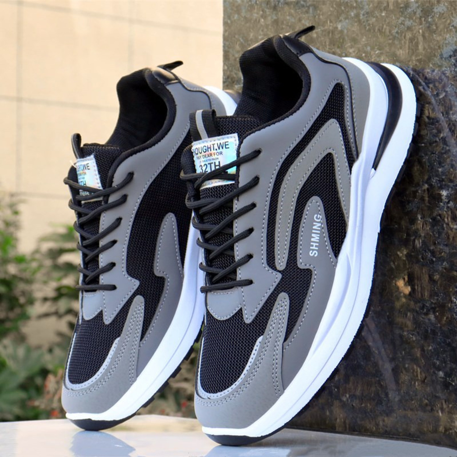 Image of Xtoon BLACK SHOES PREMIUM QUALITY MEN Sneakers Casuals Sneakers For Men
