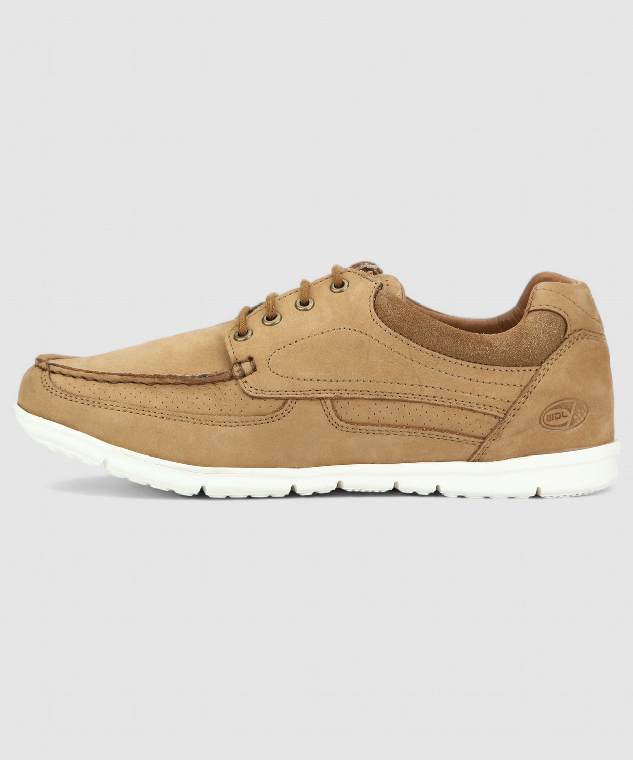 Image of WOODLAND Lace Up Lightweight Breathable Comfortable Daily Use Casuals For Men