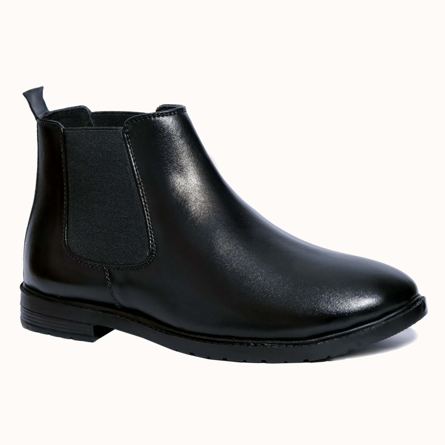 Image of lymn Synthetic Leather Lightweight Comfortable Trendy Slip On Chelsea Boots For Men Boots For Men